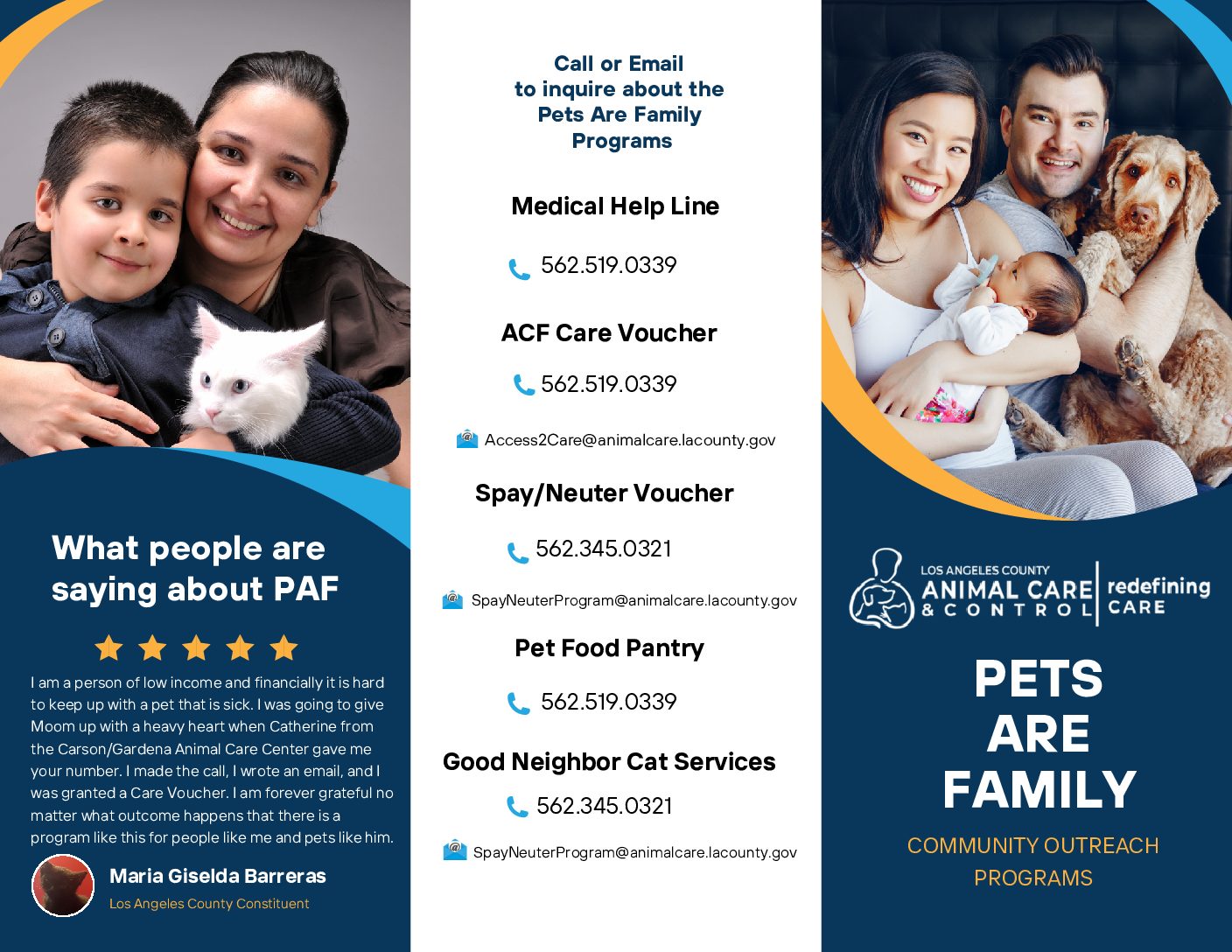 DACC Support Services - Animal Care and Control